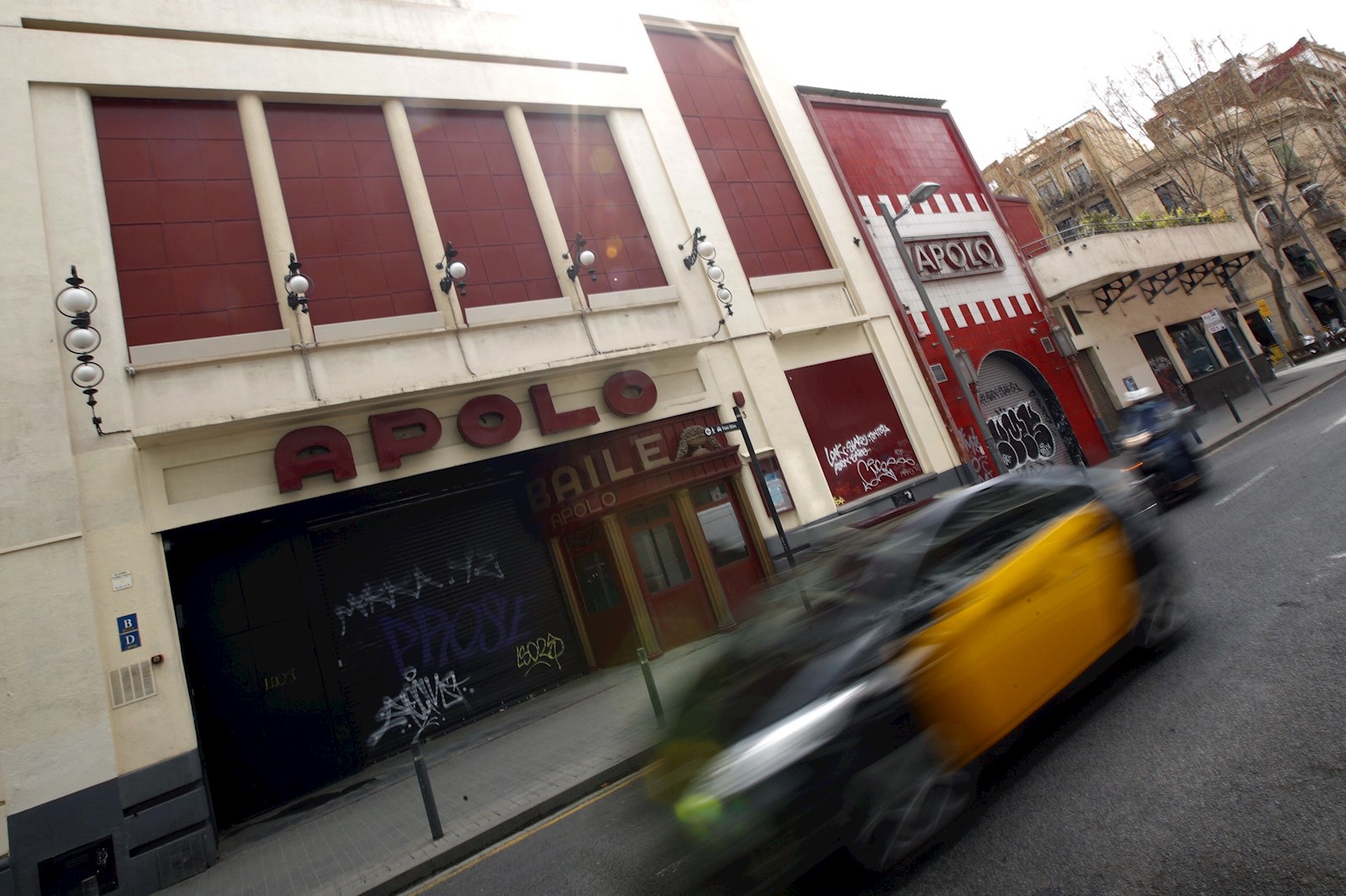 La sala Apolo, en Barcelona, cerrada por las restricciones contra el coronavirus | EFE/AG/Archivo