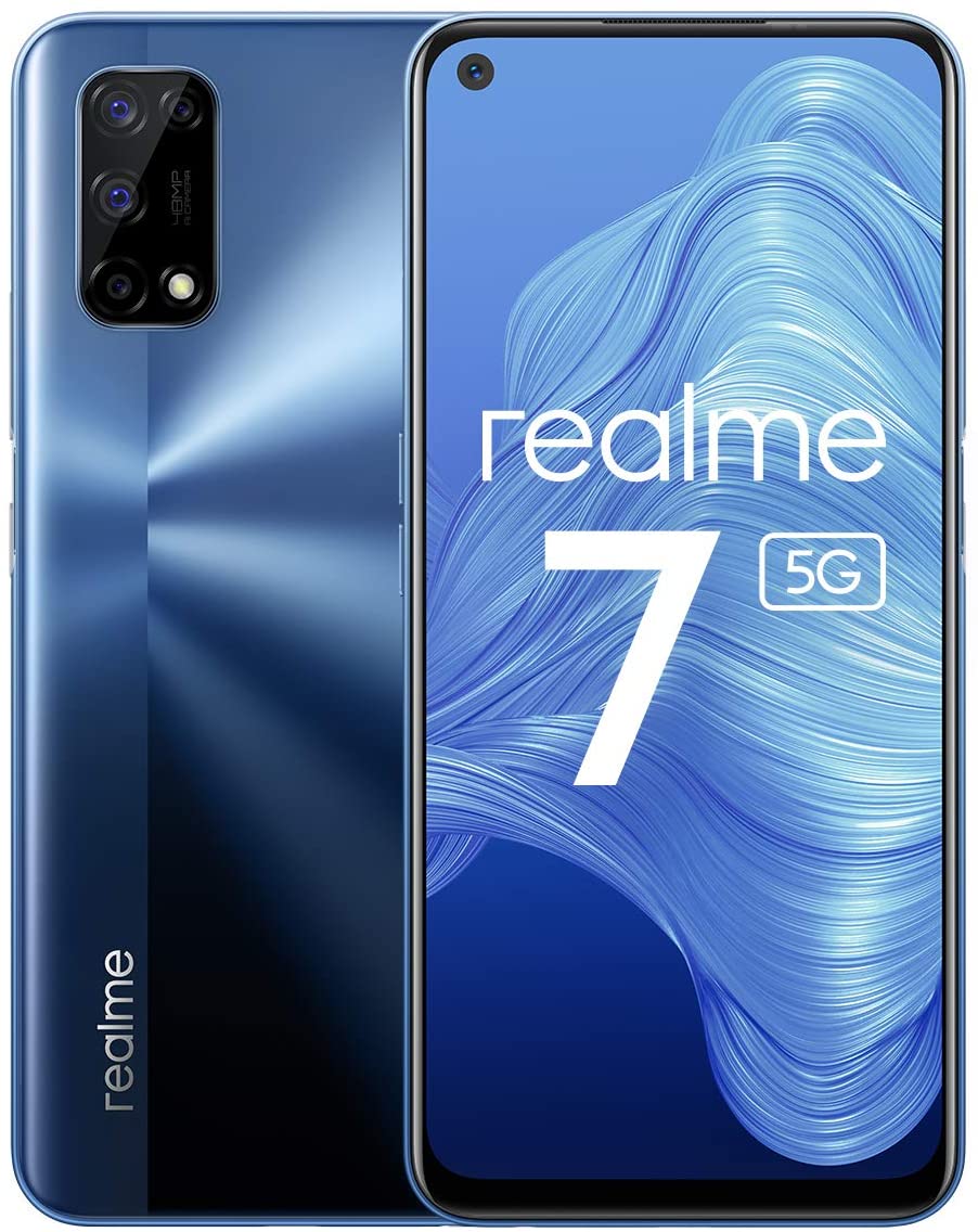 Amazon rebaja un 22% el smartphone Realme 7 con 5 G, hasta los 219 euros, lo que supone un ahorro de 60 euros respecto al precio original