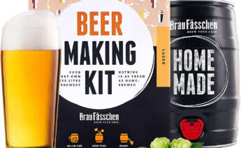 El kit Brewbarrell, de Braufässchen, disponible en Amazon