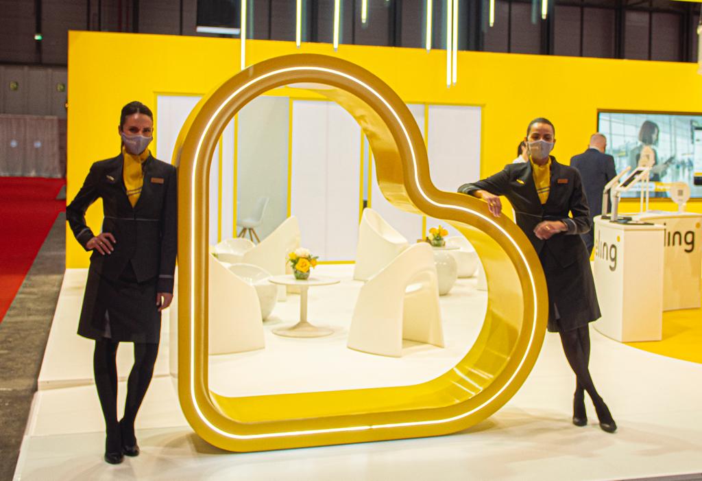 Stand de Vueling en Fitur 2021