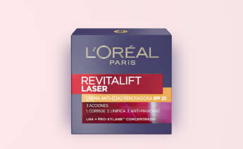 Crema de día antiedad L'Oréal Paris Revitalift Láser, en Amazon