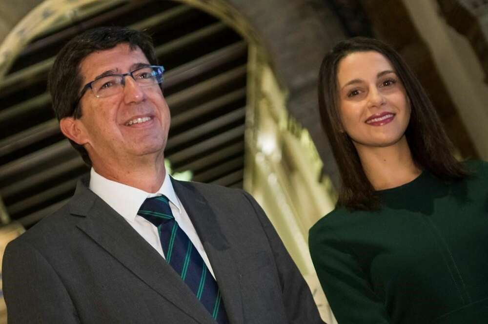 Inés Arrimadas y Ciudadanos ligan buena parte de su futuro al de Juan Marín en Andalucía.