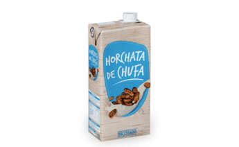 Horchata de chufa de la marca Hacendado de Mercadona