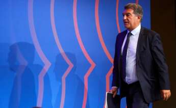 Joan Laporta, presidente del Barça