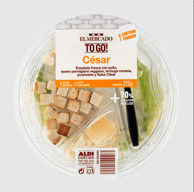 Ensalada César de Aldi