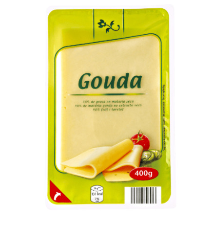 El paquete de 400 gramos de queso Gouda en lonchas llegará a Aldi el próximo miércoles 1 de septiembre por menos de 2 euros