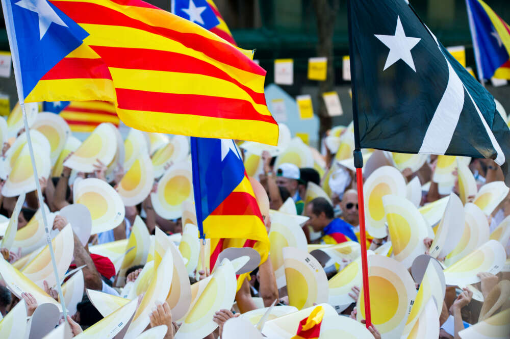 Fotografía de la manifestación de la Diada convocada por la ANC en 2016 / ANC