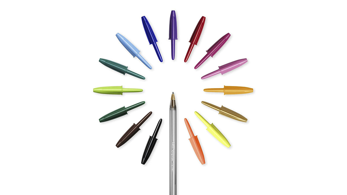 BIC Cristal Multicolour. Pack de 15 unidades en oferta en Amazona