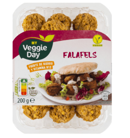 Los falafels de My Veggie Day de Aldi por 1,69 euros