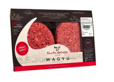 El pack Burguer meat de carne de vacuno raza wagyu  de SANTA ROSALIA a la venta en Alcampo