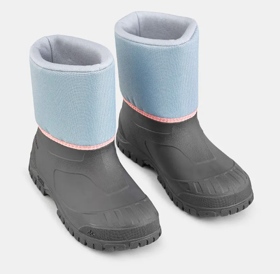 Patatas factor Radioactivo Decathlon tiene unas botas de nieve para niños y niñas a 9,99 euros que  también sirven para los días de lluvia