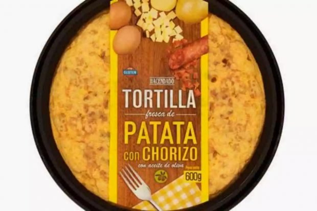 La tortilla de patatas con chorizo vuelve a Mercadona