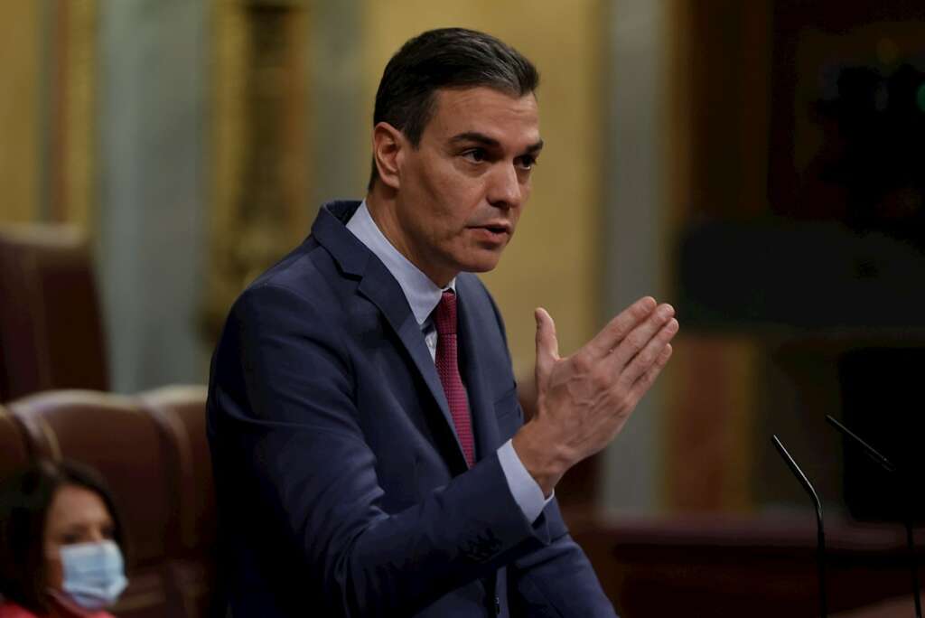 Pedro Sánchez en el Congreso. EFEPedro Sánchez en el Congreso. EFE