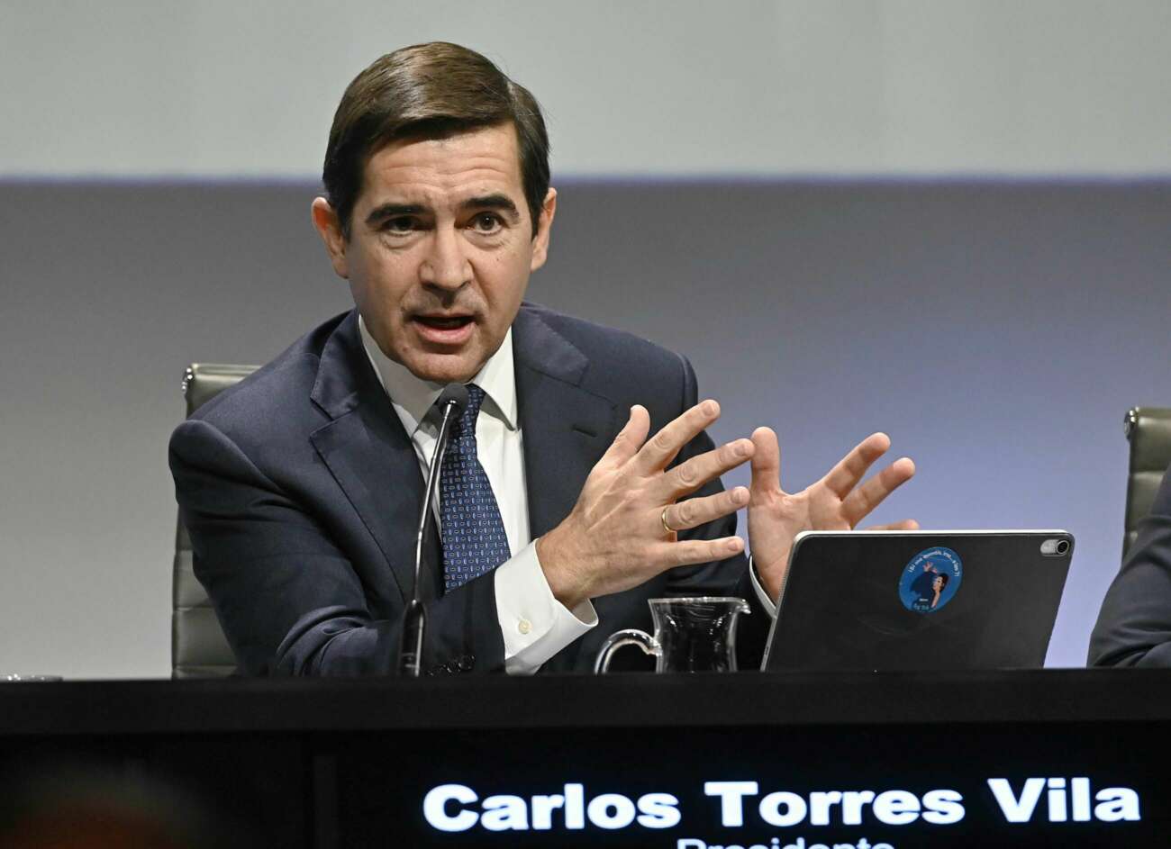 Carlos Torres, presidente de BBVA - elecciones Turquía