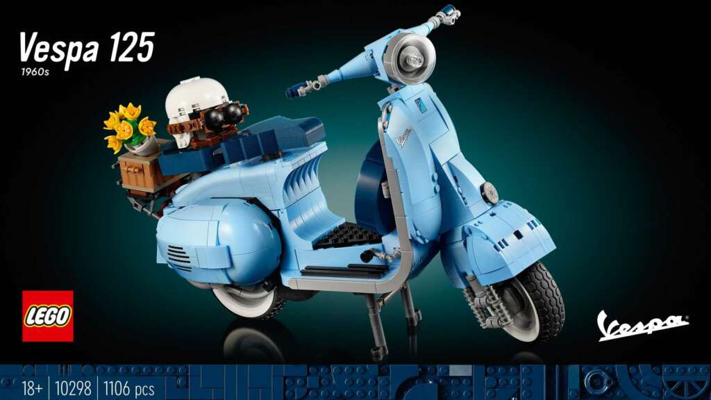 El Lego que no puede faltar en el estante de los amantes de las Vespas