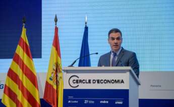 Pedro Sánchez en la clausura de la reunión del Cercle de 2022. Imagen: Cercle d'Economia