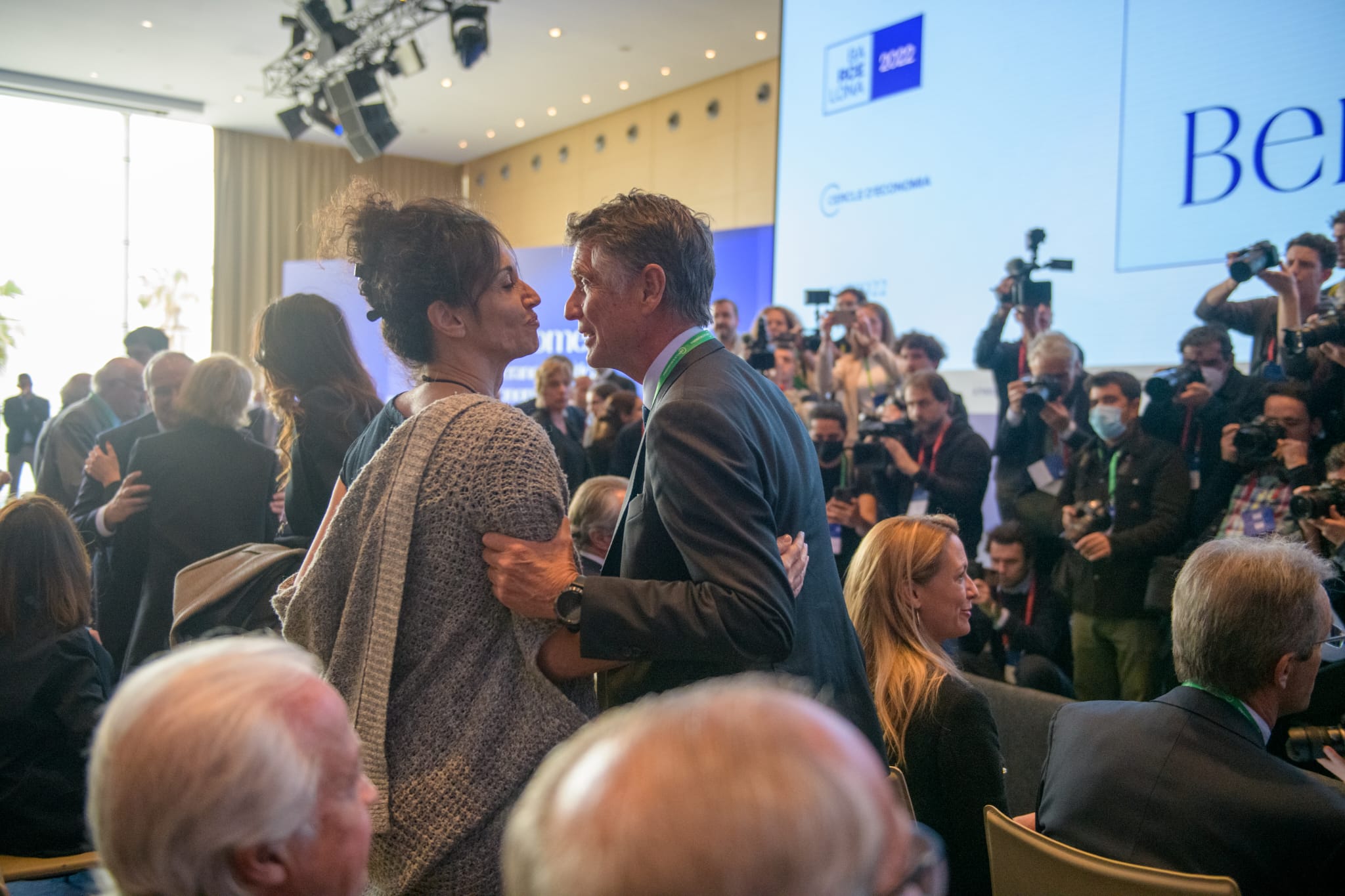 Rosa Cañadas y Jaume Guardiola, los dos candidatos a las elecciones del Cercle d'Economia. Imagen: Cercle