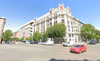 Establecimientos de El Corte Inglés ubicados en el barrio Goya. Google Maps.