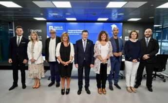 Aigües de Barcelona inaugura Dinapsis, concepto que surge de la combinación de ‘digital’ y del término científico ‘sinapsis’, un centro de innovación y conocimiento para la mejora de la salud de las personas, el medio y las ciudades en un contexto de emergencia climátic