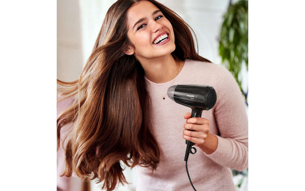 Secador de pelo de cerámica de iones negativos de 2000 W, secador de pelo  profesional de salón de belleza, ligero y potente secador de pelo de viaje