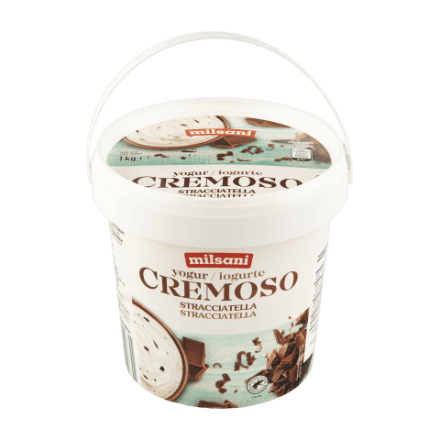 Yogur cremoso con stracciatella Aldi