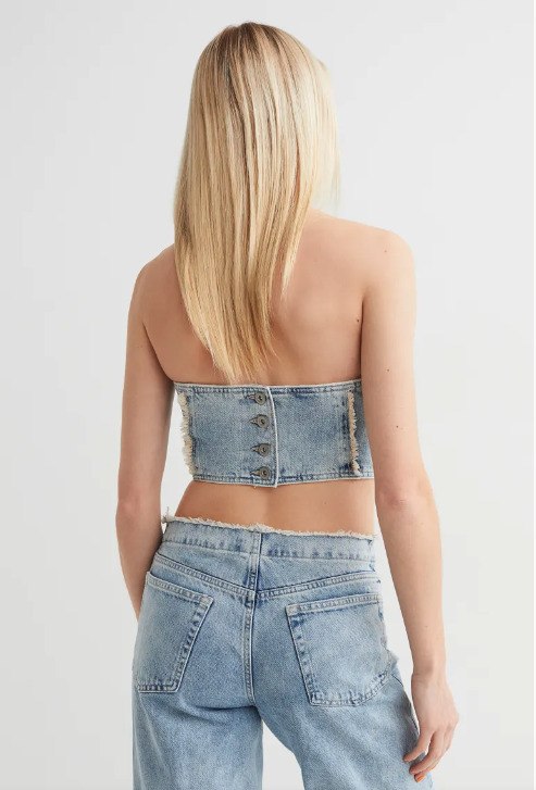 Corset Denim H&M