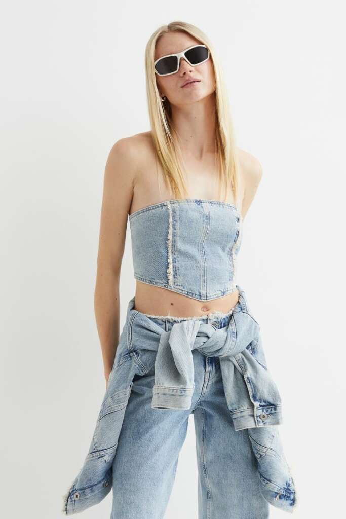 Corset Denim H&M