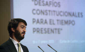 El vicepresidente de la Junta de Castilla y León, Juan García-Gallardo. EFE/Nacho Gallego