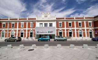 Estación de Adif de Palencia. Foto: Emilio J. Rodríguez Posada.