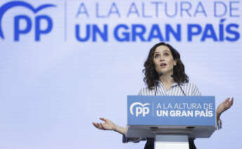 La presidenta de la Comunidad de Madrid, Isabel Díaz Ayuso. EFE/ Mariscal