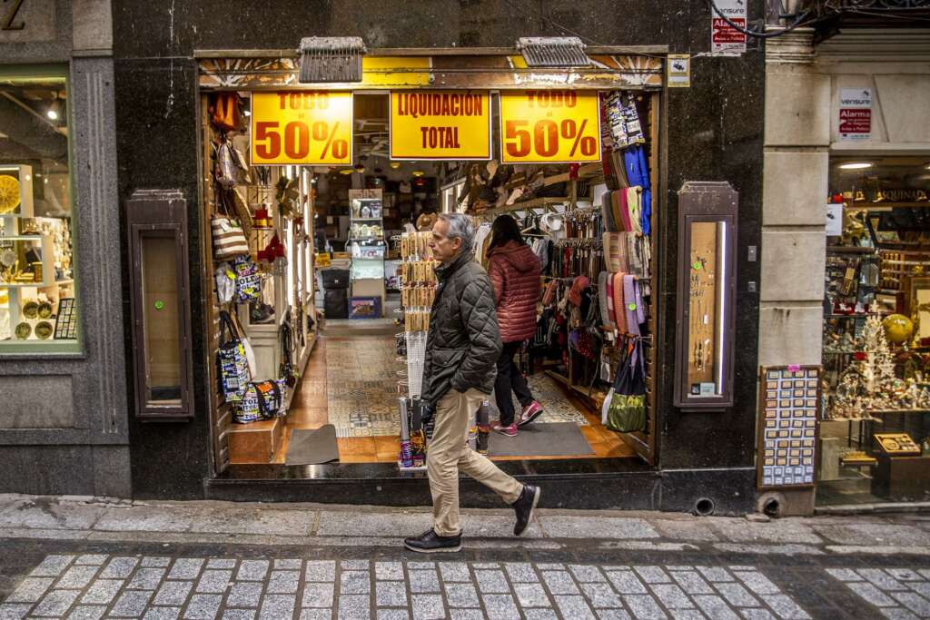 Un pequeño comercio de Toledo. EFE/Ismael Herrero.