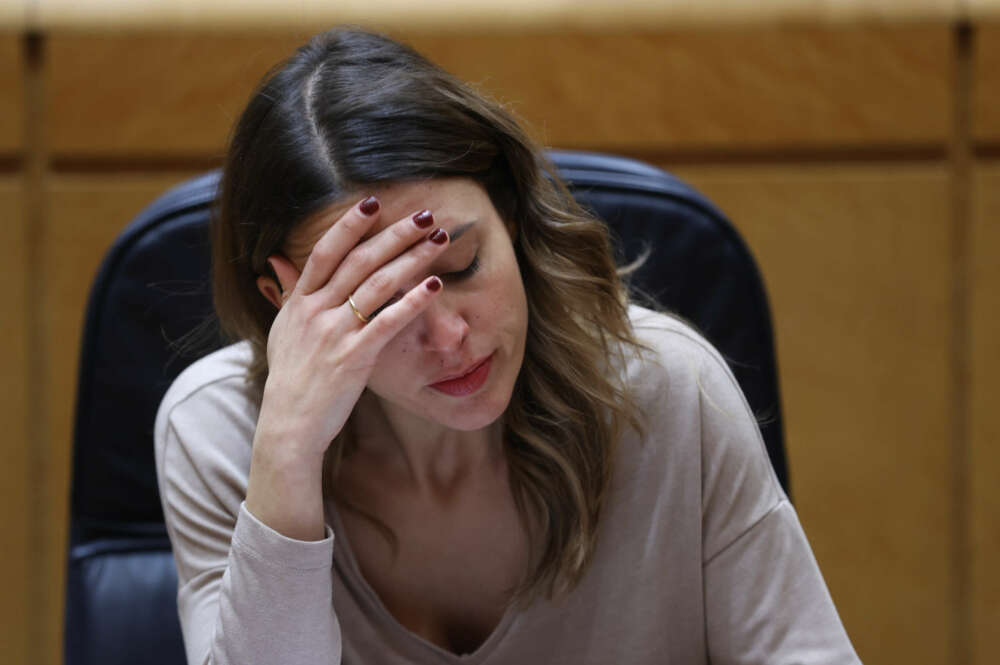 La ministra de Igualdad, Irene Montero. EFE/ Kiko Huesca