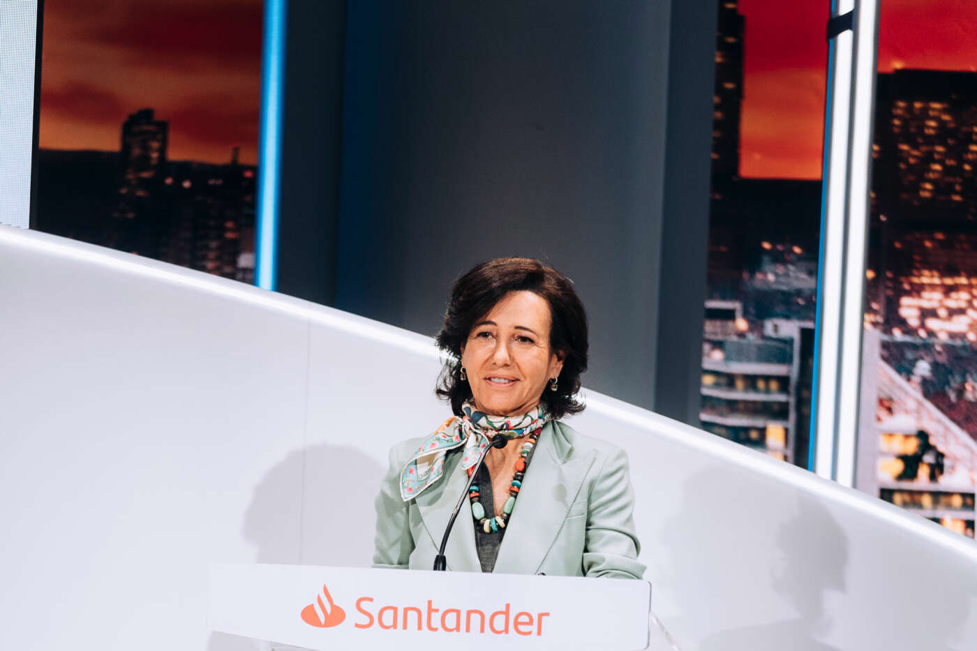 Ana Botín, presidenta de Santander