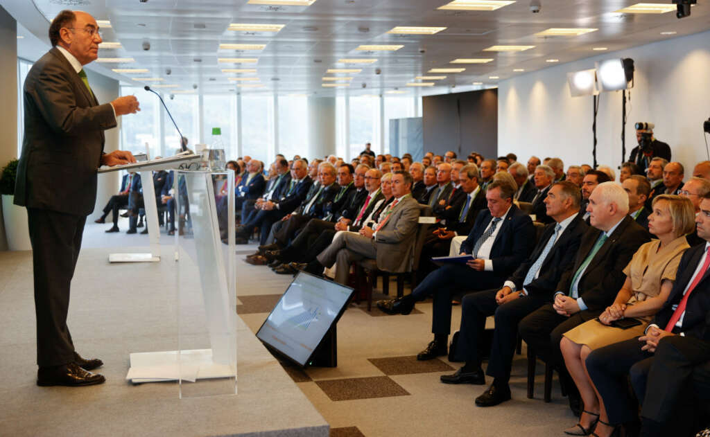 El presidente de Iberdrola, José Ignacio Sánchez Galán. EFE/Luis Tejido