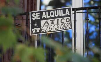 Una vivienda en alquiler. Foto Fernando Alvarado - EFE