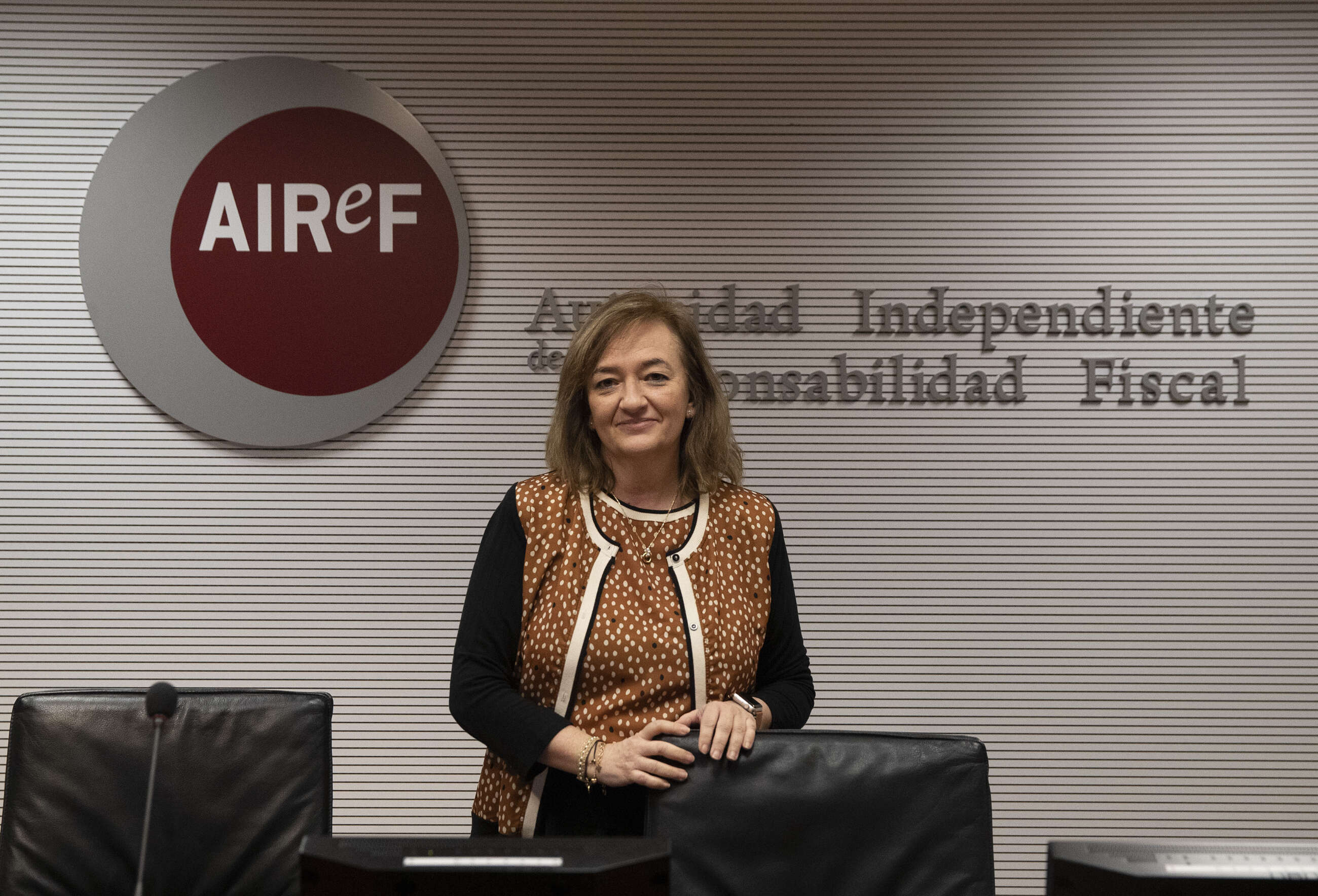 La presidenta Autoridad Independiente de Responsabilidad Fiscal (AIReF), Cristina Herrero. EFE/J.P. Gandul