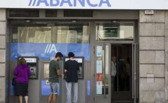 Una oficina de Abanca