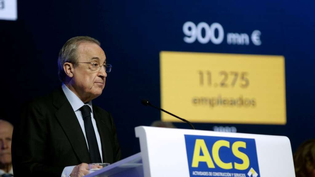 Florentino Pérez, presidente de ACS