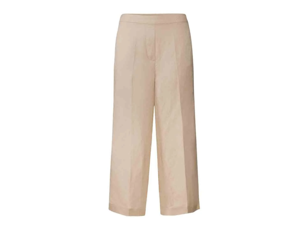 El pantalón de lino de Lidl en color beige