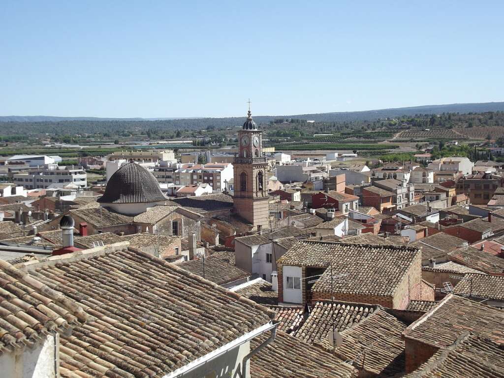 Para comprar una casa en Navarrés, se desembolsa de media 475 euros por metro cuadrado. Foto: Wikipedia