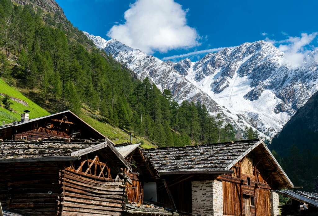 Se sortean unas vacaciones en una localidad alpina con un solo habitante. Foto: Freepik.