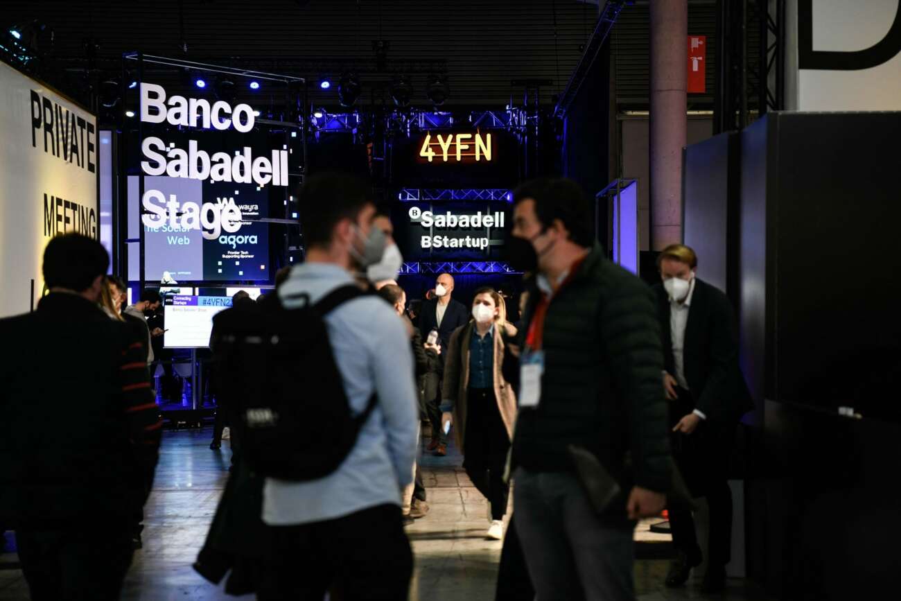 Stand de Banco Sabadell en el 4YFN - Startups