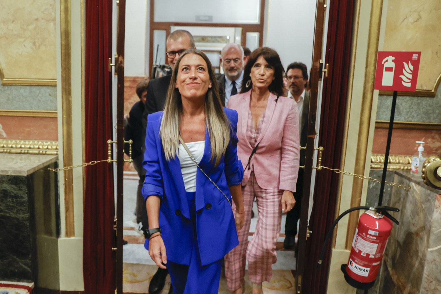 Miriam Nogueras, líder de Junts en el Congreso. EFE/ Juan Carlos Hidalgo