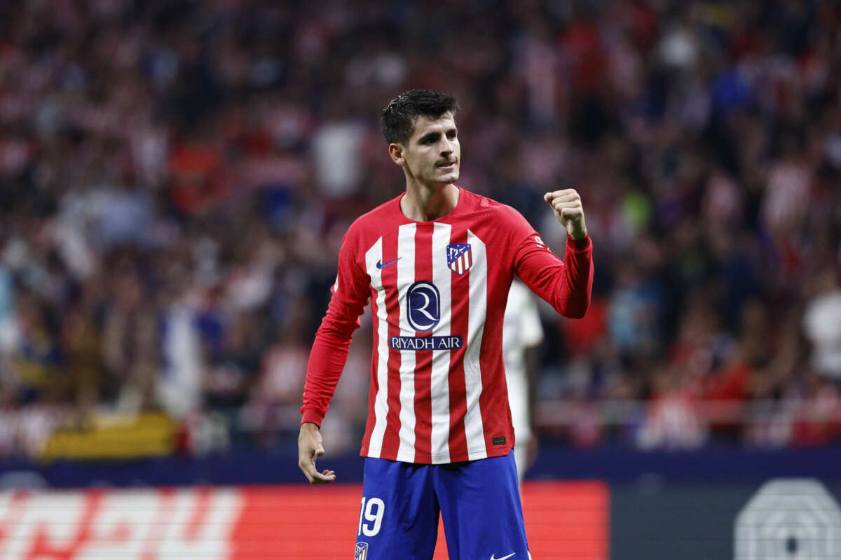 Álvaro Morata, futbolista del Atlético de Madrid