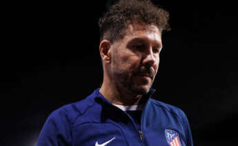 Simeone, entrenador del Atlético de Madrid