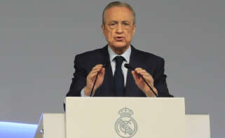 Florentino Pérez, presidente del Real Madrid