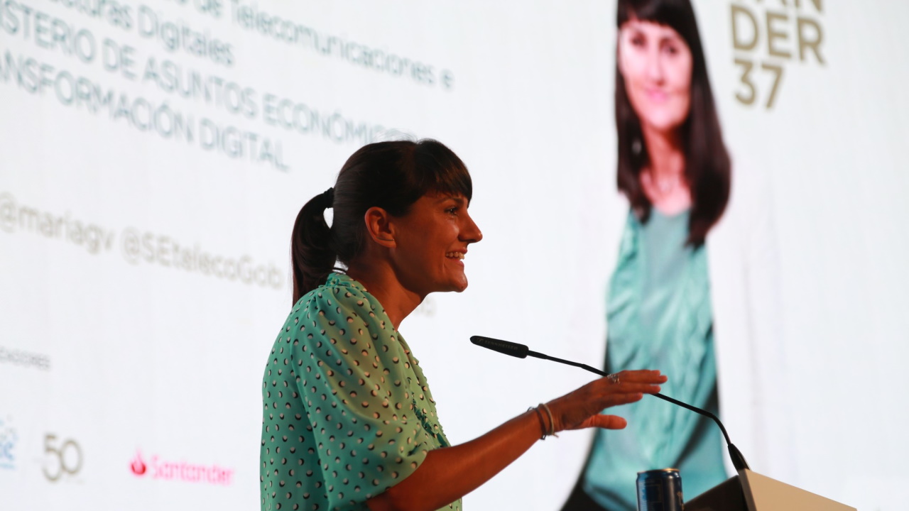 María González Veracruz, secretaria de Estado de Telecomunicaciones e Infraestructuras Digitales