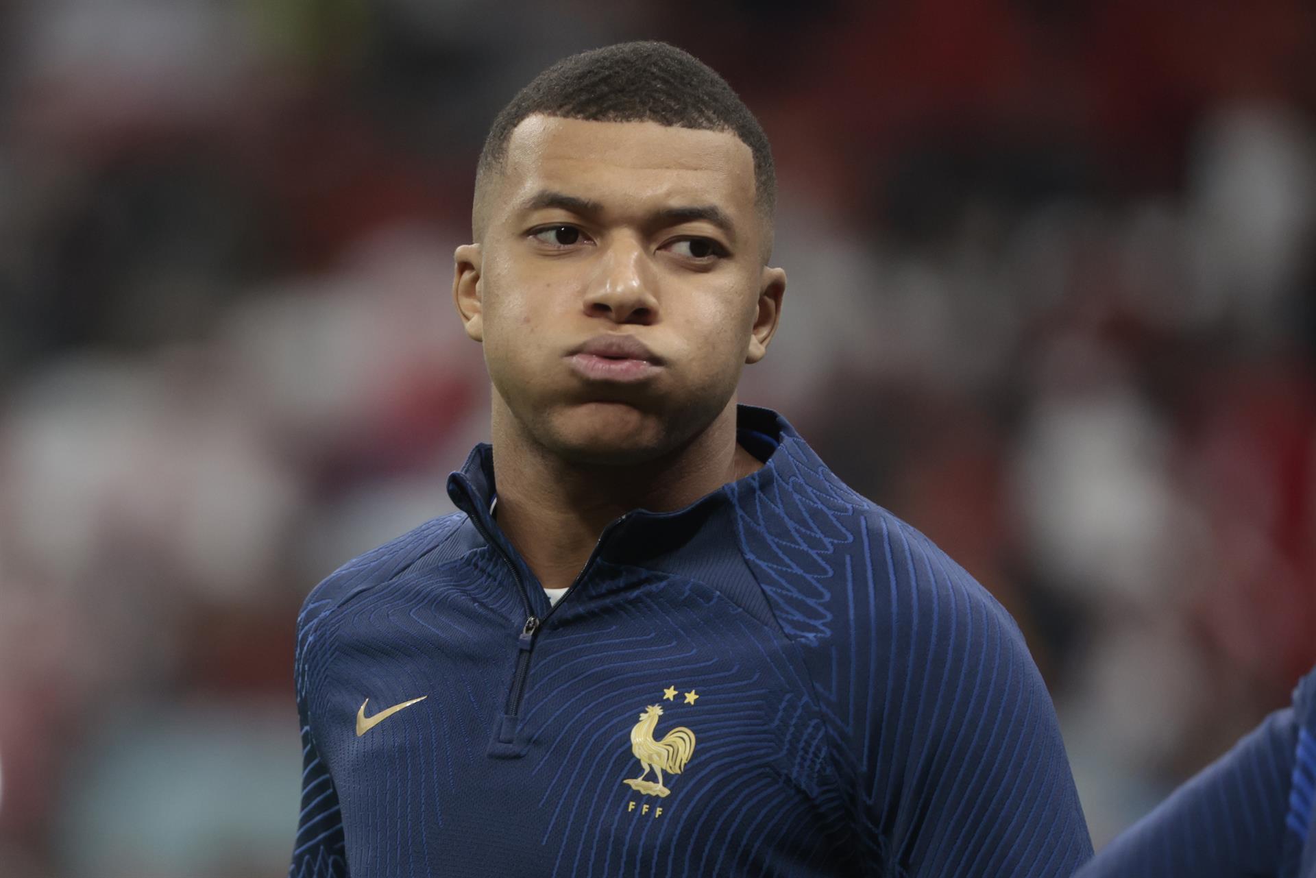 Kylian Mbappé, jugador de la Selección de Francia