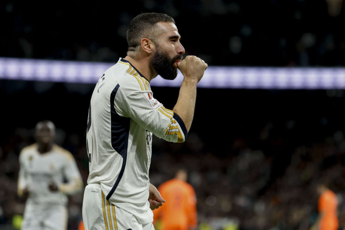 Dani Carvajal, futbolista del Real Madrid