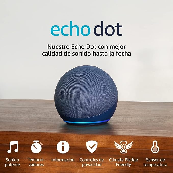 El Echo Dot de Amazon con Alexa